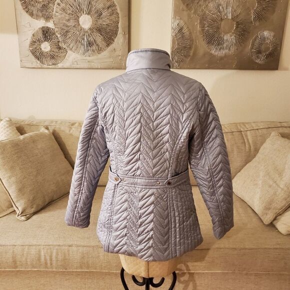 Via Spiga Quilted Cargo Jacket sz Medium - Picture 8 of 14